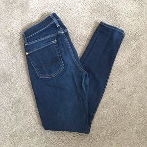 7 for all mankind skinny jeans